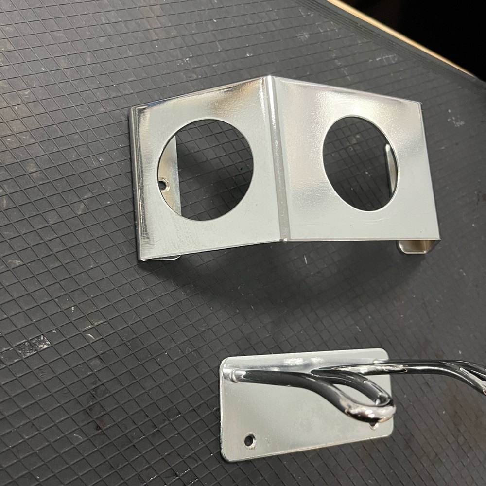 Dryer mount for Dyson blow dryer and tools.